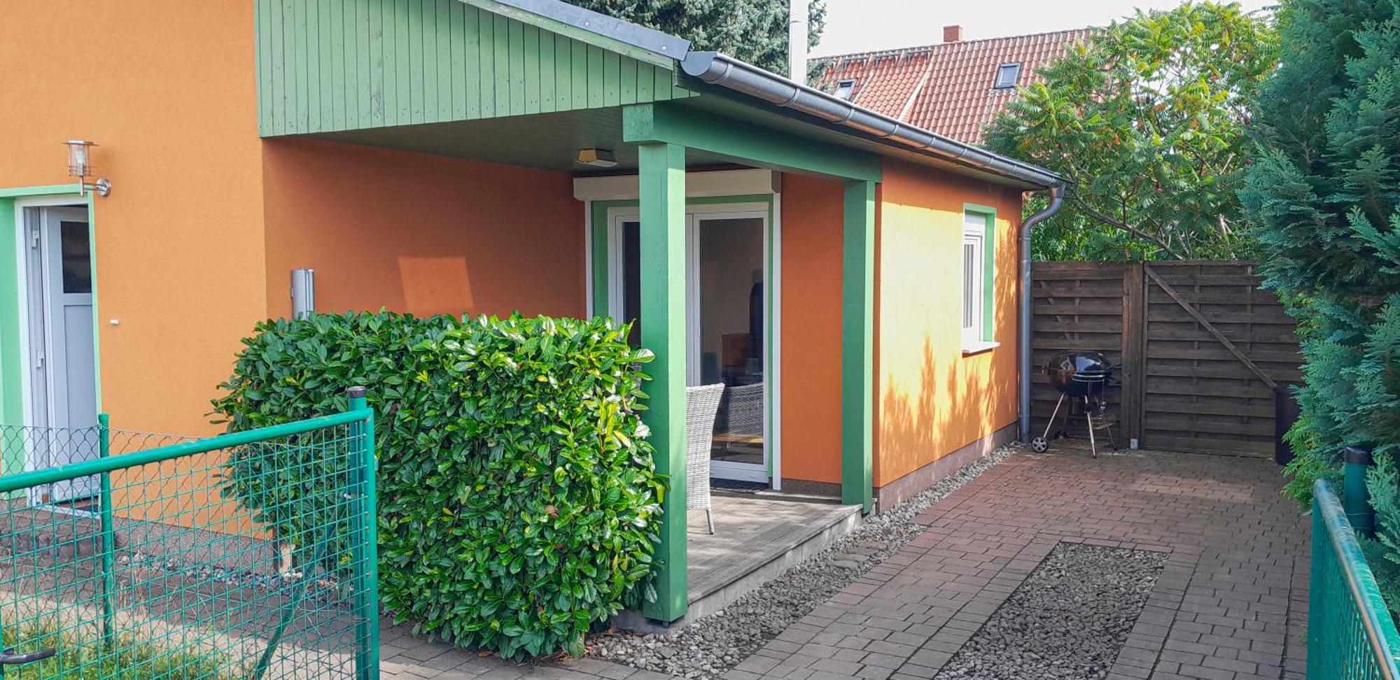 Kleines Ferienhaus Am Feldrand 马尔乔 外观 照片