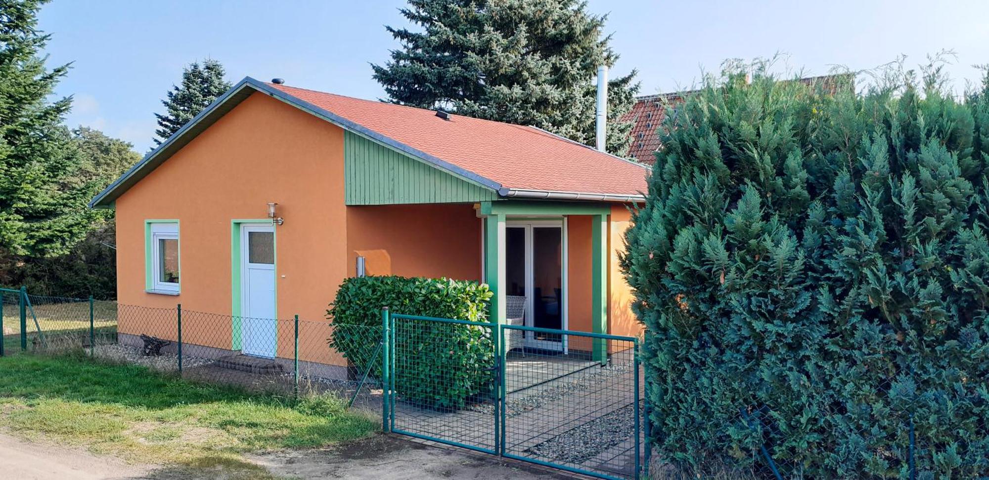 Kleines Ferienhaus Am Feldrand 马尔乔 外观 照片