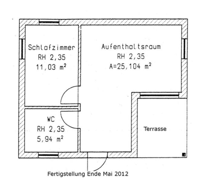 Kleines Ferienhaus Am Feldrand 马尔乔 客房 照片